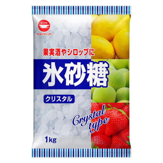 【氷砂糖クリスタル 1kg】닛신 제당 얼음 사탕 크리스탈 1 kg