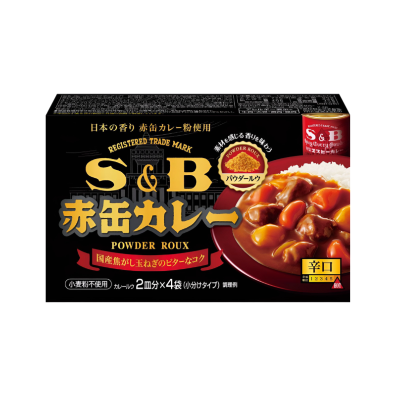 【S&B 赤缶ｶﾚｰﾊﾟｳﾀﾞｰ】S&B 레드캔 카레파우더
