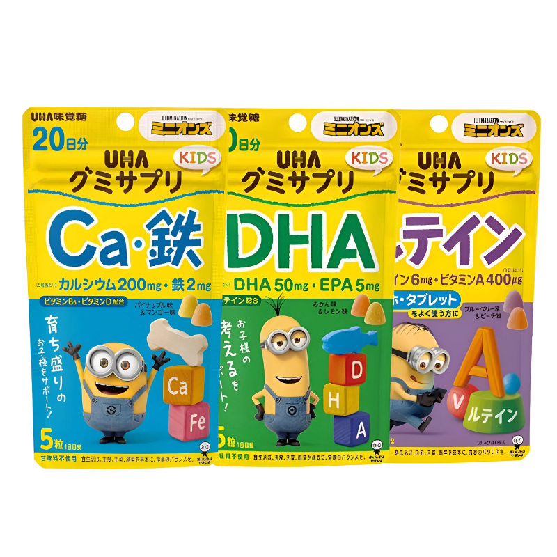 【UHA味覚糖　グミサプリKIDS】UHA 미각당 구미 서플리 키즈(KIDS) 110g