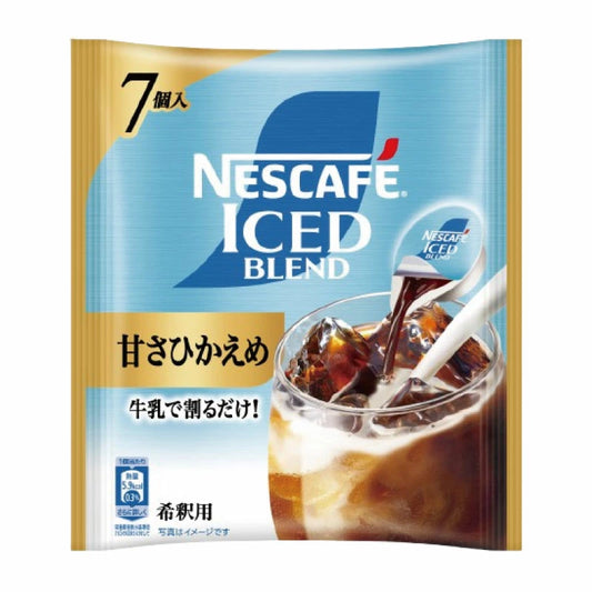 【ネスカフェ アイスブレンド ポーション】네스카페 아이스 블렌드 포션 캡슐 7P