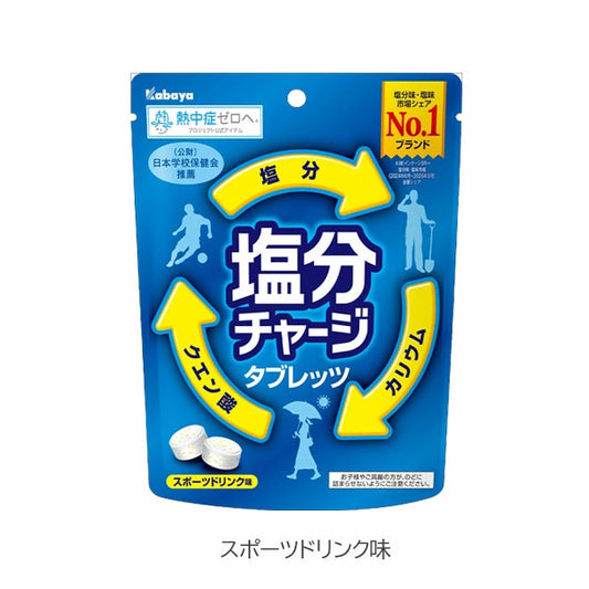 【塩分チャージ】카바야 염분 충전 태블릿 캔디