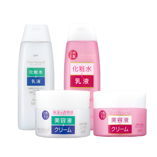 【pdc ピュア ナチュラル】퓨어내추럴 크림 로션