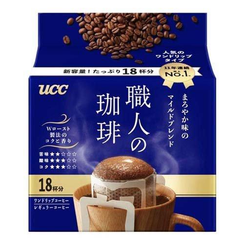 【UCC 職人の珈琲】UCC 장인의 커피 원드립커피 18입