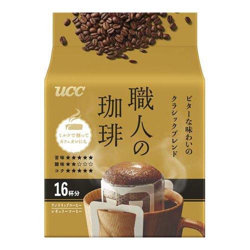 【UCC 職人の珈琲】UCC 장인의 커피 원드립커피 16개입
