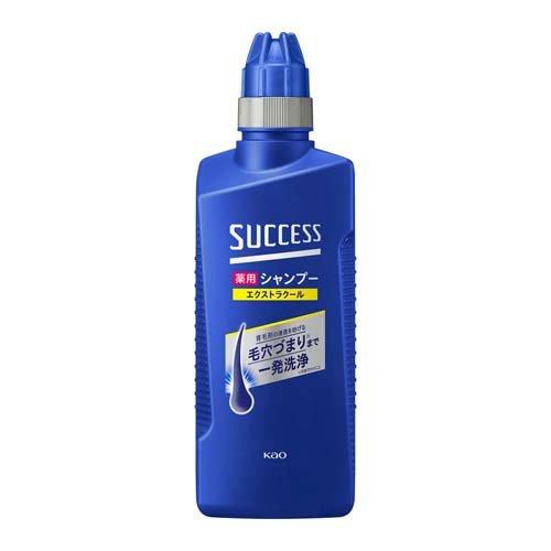 【サクセス 薬用シャンプー エクストラクール】카오 석세스 약용 샴푸 엑스트라 쿨 본품 400ml