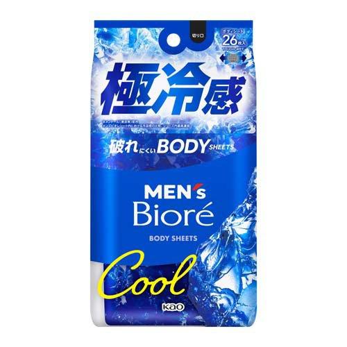 【メンズビオレ ボディシート】Kao 맨즈 비올레 바디 시트 26매입