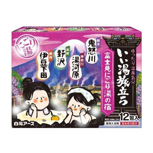 【いい湯旅立ち 25g×12包】좋은 온천 여행 니고리 25gx12포