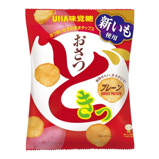 【UHA味覚糖 おさつどきっ】UHA 고구마칩 65g