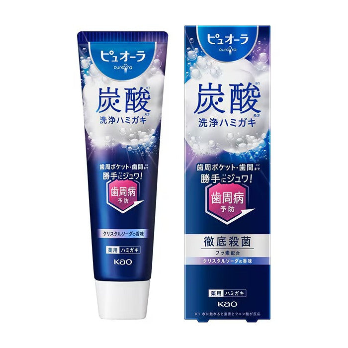 【ピュオーラ 炭酸ハミガキ】퓨오라 탄산 치약 95g