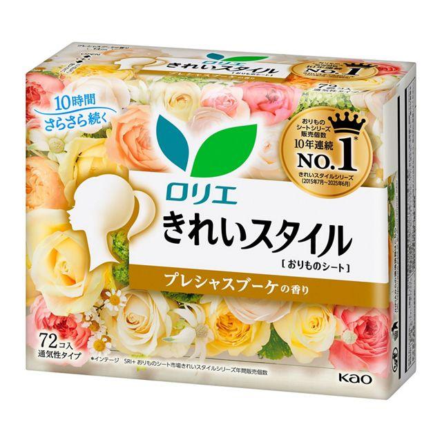 【ロリエ きれいスタイル】로리에 72개입 팬티라이너