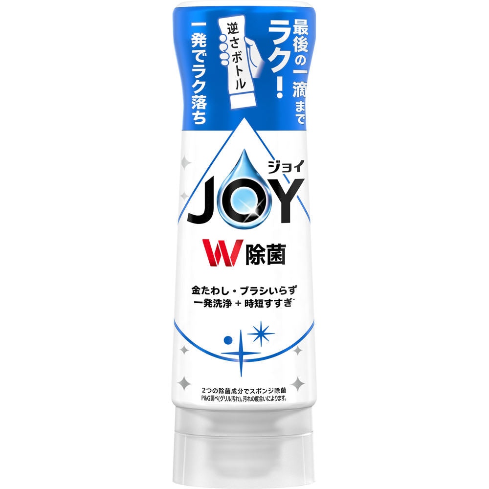 【ジョイ Ｗ除菌 洗剤 逆さボトル】P&G 조이 W제균 290ml(거꾸로 병)